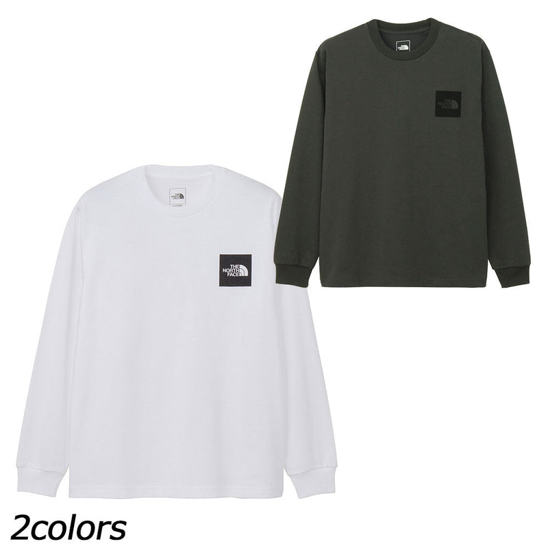 ノースフェイス ロングスリーブスクエアロゴティー NT82534 Tシャツ 長袖 ユニセックス