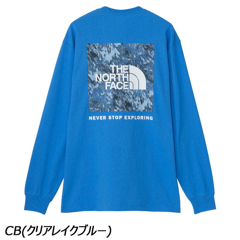 ノースフェイス ロングスリーブスクエアデジタルグラフィックティー NT82545 Tシャツ 長袖 ユニセックス