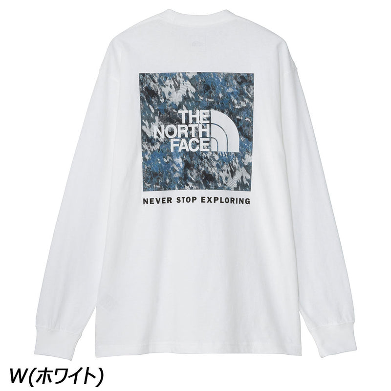 ノースフェイス ロングスリーブスクエアデジタルグラフィックティー NT82545 Tシャツ 長袖 ユニセックス