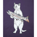 ゴースローキャラバン USA/C イワナ猫 ロングスリーブTEE 341902 Tシャツ 長袖 メンズ 341902