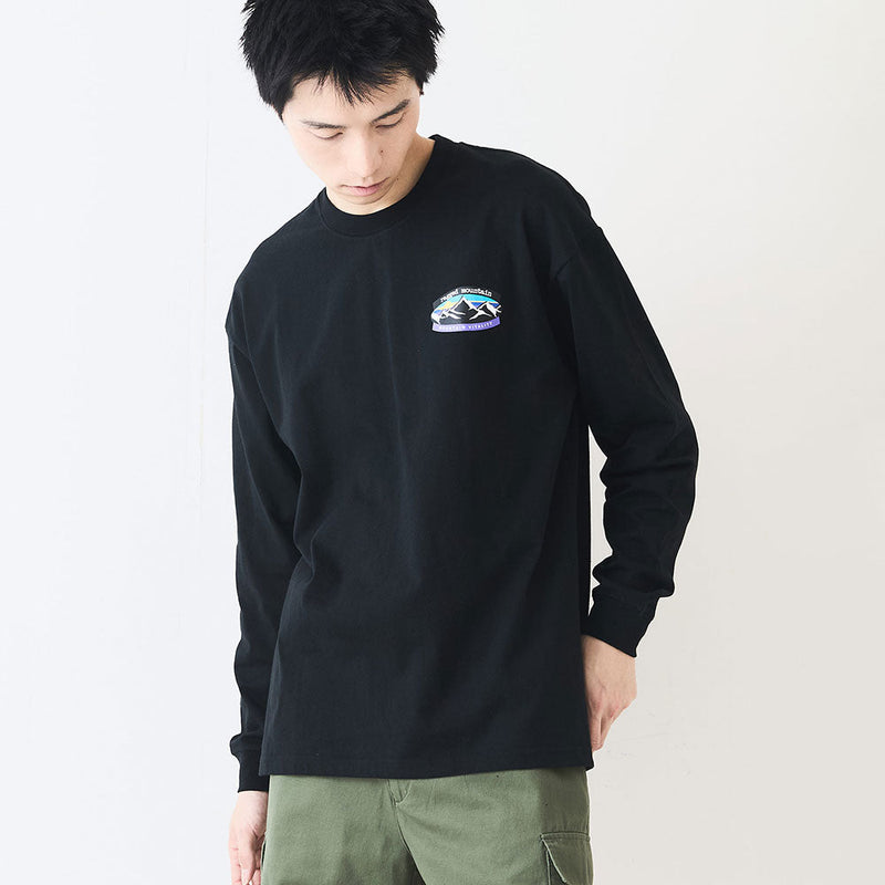 ラギットマウンテン ワンポイントロゴロングスリーブTシャツ 205251074 Tシャツ 長袖 ユニセックス