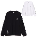 チャムス 守矢努ロングスリーブTシャツ CH01-2790 Tシャツ 長袖 オーバーサイズ ユニセックス コラボ
