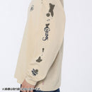 チャムス 守矢努ロングスリーブTシャツ CH01-2790 Tシャツ 長袖 オーバーサイズ ユニセックス コラボ