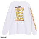 チャムス HWYCホットドッグロングスリーブTシャツ CH01-2731 Tシャツ 長袖 オーバーサイズ ユニセックス