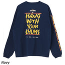 チャムス HWYCホットドッグロングスリーブTシャツ CH01-2731 Tシャツ 長袖 オーバーサイズ ユニセックス
