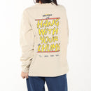 チャムス HWYCホットドッグロングスリーブTシャツ CH01-2731 Tシャツ 長袖 オーバーサイズ ユニセックス