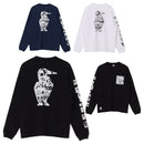 チャムス オノマトペポケットロングスリーブTシャツ CH01-2732 Tシャツ 長袖 オーバーサイズ ユニセックス