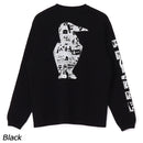 チャムス オノマトペポケットロングスリーブTシャツ CH01-2732 Tシャツ 長袖 オーバーサイズ ユニセックス