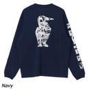 チャムス オノマトペポケットロングスリーブTシャツ CH01-2732 Tシャツ 長袖 オーバーサイズ ユニセックス