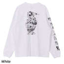 チャムス オノマトペポケットロングスリーブTシャツ CH01-2732 Tシャツ 長袖 オーバーサイズ ユニセックス