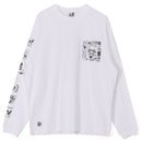 チャムス オノマトペポケットロングスリーブTシャツ CH01-2732 Tシャツ 長袖 オーバーサイズ ユニセックス
