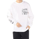 チャムス オノマトペポケットロングスリーブTシャツ CH01-2732 Tシャツ 長袖 オーバーサイズ ユニセックス