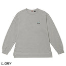 ナンガ エコハイブリッド ボックスロゴ エンブロイダリー ロングスリーブTシャツ NW2411-1G803 Tシャツ 長袖 ユニセックス