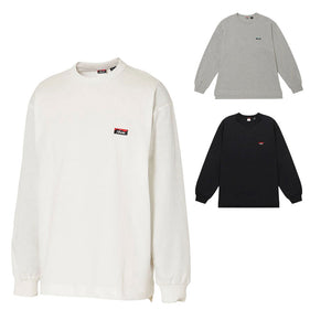 ナンガ エコハイブリッド ボックスロゴ エンブロイダリー ロングスリーブTシャツ NW2411-1G803 Tシャツ 長袖 ユニセックス