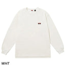 ナンガ エコハイブリッド ボックスロゴ エンブロイダリー ロングスリーブTシャツ NW2411-1G803 Tシャツ 長袖 ユニセックス