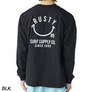 ラスティー ペアテックス バッグニコちゃんロゴ 長袖 UV Tシャツ 914472 Tシャツ 長袖 軽量 速乾 UPF50+ 水陸両用 メンズ