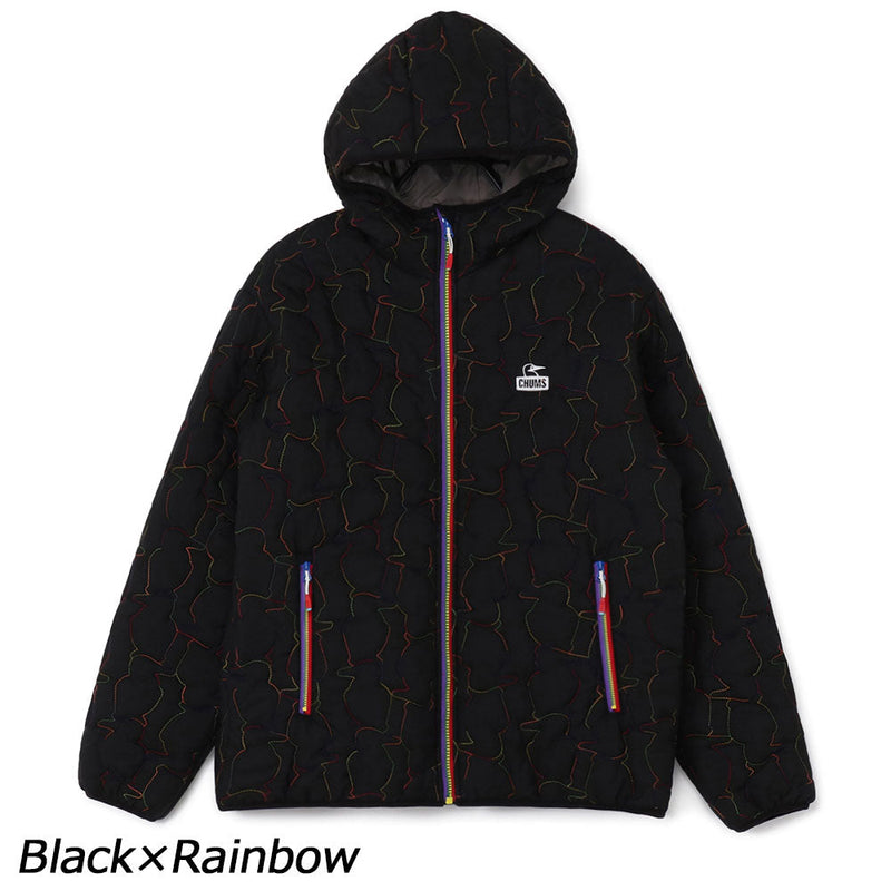 チャムス ブービーステッチパテッドパーカー CH04-1468 ジャケット フード付 キルティング 中綿 ユニセックス