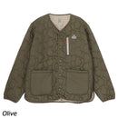 チャムス ブービーステッチパテッドカーディガン CH04-1469 カーディガン キルティング 中綿 ユニセックス