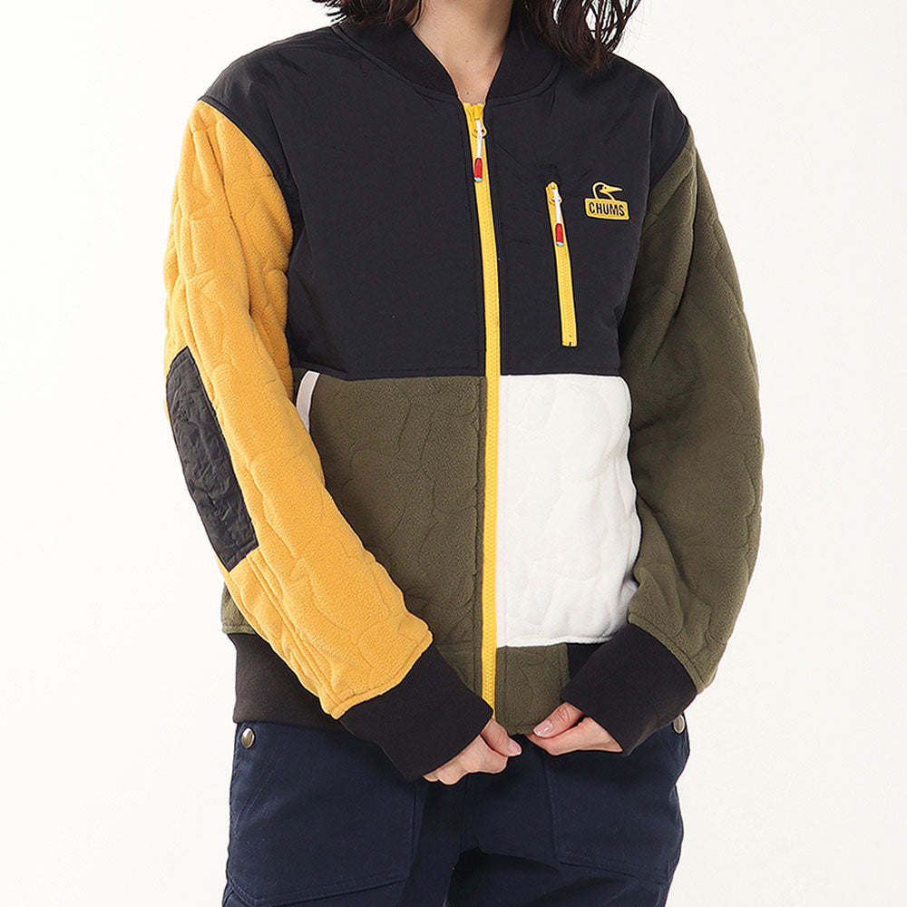 チャムス ブービーステッチフリースブルゾン | APORITO（アポリト