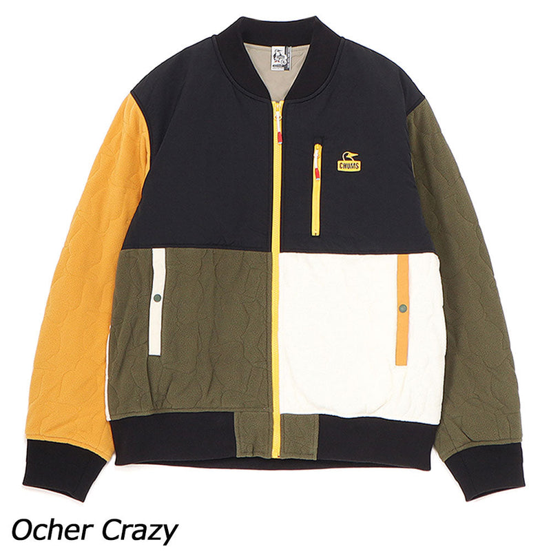 チャムス ブービーステッチフリースブルゾン CH04-1473 フリース ジャケット ブルゾン ユニセックス