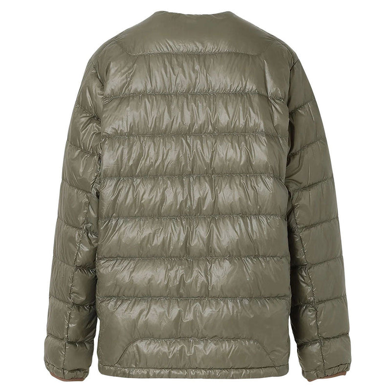 ナンガ セブンデイズ インナー ダウン カーディガン ダウン 薄手 インナー Vネック メンズ