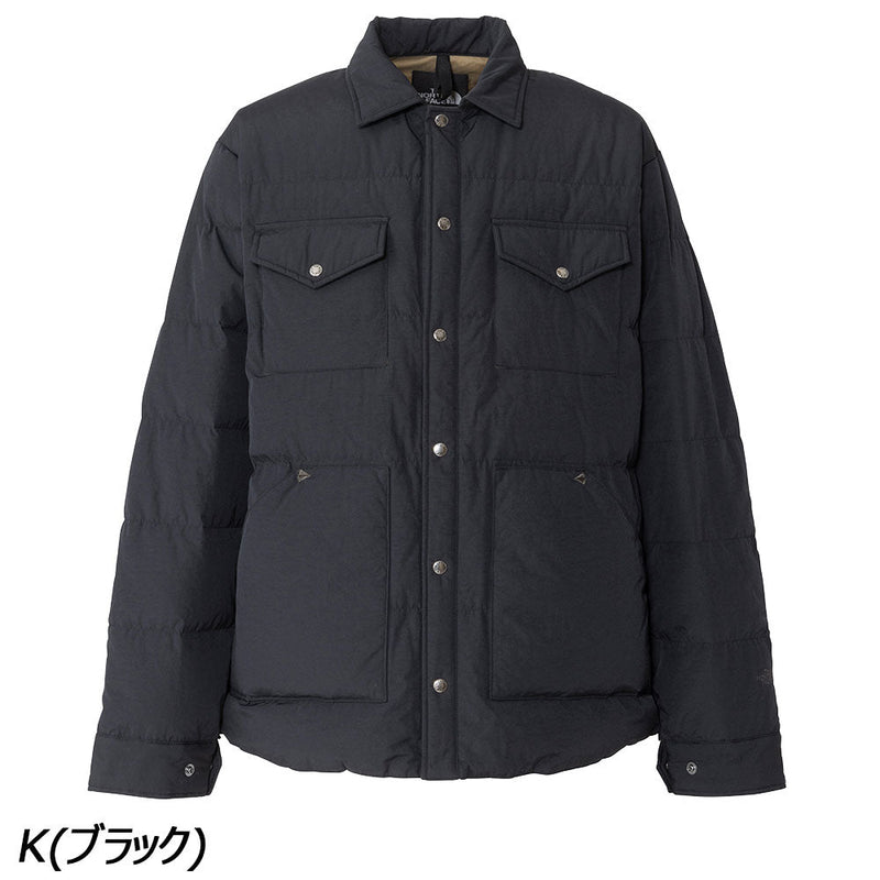 ノースフェイス スタッフドシャツ ND92532 ダウン ダウンシャツ メンズ
