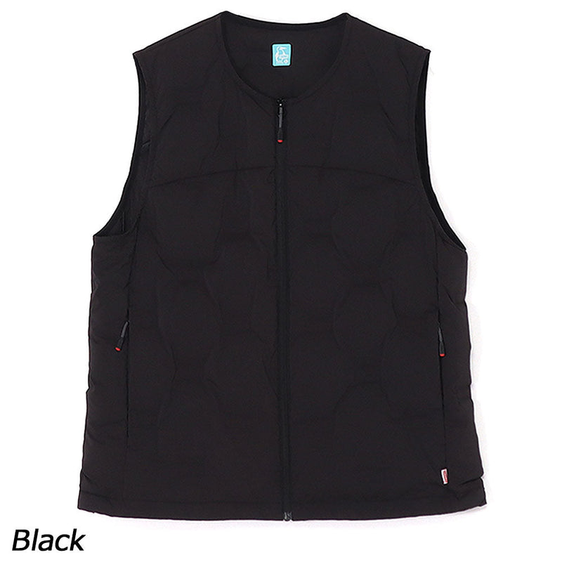 チャムス プロボダブルウィーヴライトダウンベスト CH04-1485 ダウン ベスト ノーカラー ユニセックス