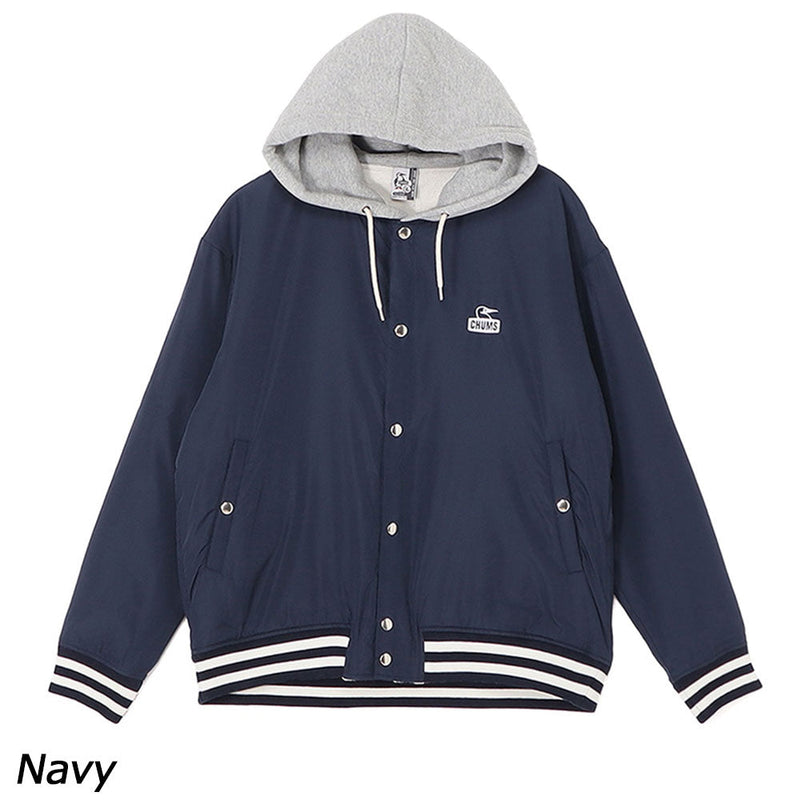 チャムス スタジアムフーディ CH00-1523 スタジアムジャンパー スタジャン フード付 裏起毛 ユニセックス