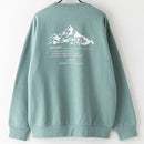 ラギットマウンテン バックプリントトレーナー 205244047 トレーナー スウェット ルーズシルエット ユニセックス