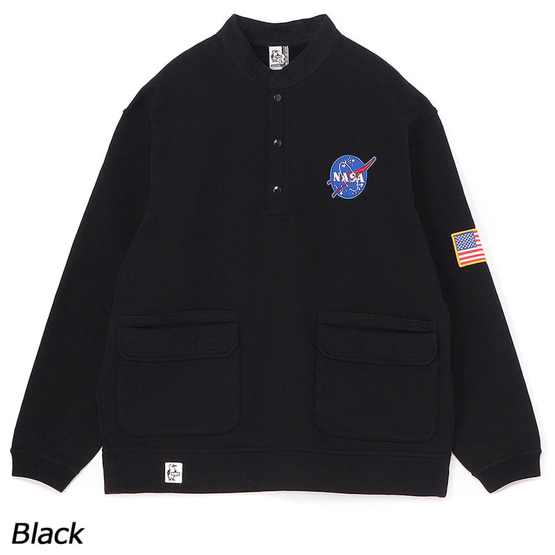 チャムス スペースハリケーントップ CH00-1501 トレーナー スウェット 裏起毛 ユニセックス NASA