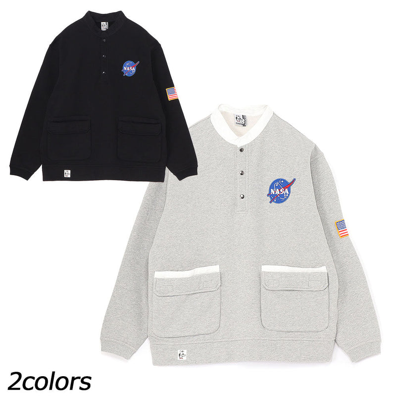 チャムス スペースハリケーントップ CH00-1501 トレーナー スウェット 裏起毛 ユニセックス NASA