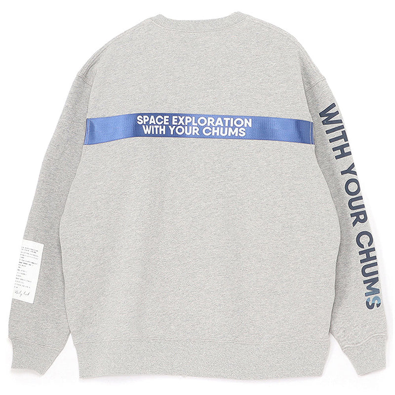 チャムス スペースブラストオフクルートップ CH00-1503 トレーナー スウェット 裏起毛 ユニセックス 親子お揃い