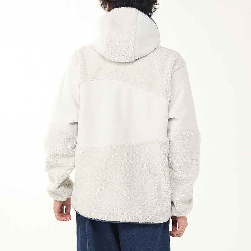 チャムス ボンディングフリースパネルパーカー CH04-1419 フリース ジャケット フード付 防風 ユニセックス 定番 人気 親子お揃い