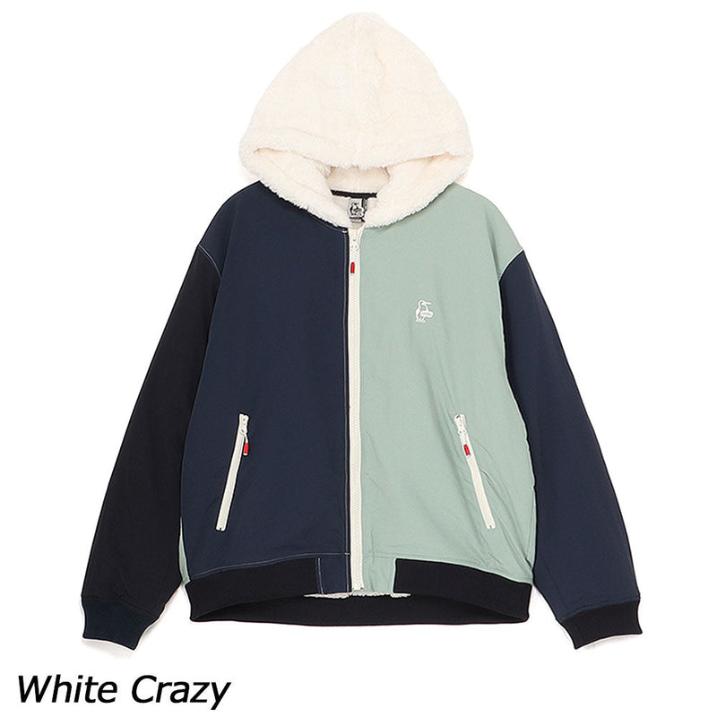 チャムス ブービーエルモフーデッドブルゾン CH04-1482 フリース ジャケット フード付 ユニセックス