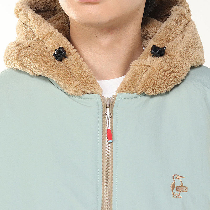 チャムス ブービーエルモフーデッドブルゾン CH04-1482 フリース ジャケット フード付 ユニセックス