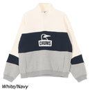 チャムス カーンズパネルハーフジップトップ CH00-1509 トレーナー スウェット 裏起毛 オーバーサイズ ユニセックス