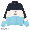 チャムス カーンズパネルハーフジップトップ CH00-1509 トレーナー スウェット 裏起毛 オーバーサイズ ユニセックス