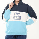 チャムス カーンズパネルハーフジップトップ CH00-1509 トレーナー スウェット 裏起毛 オーバーサイズ ユニセックス
