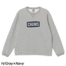 チャムス チャムスロゴクルートップ CH00-1516 トレーナー スウェット 裏起毛 ユニセックス 定番 人気 親子お揃い