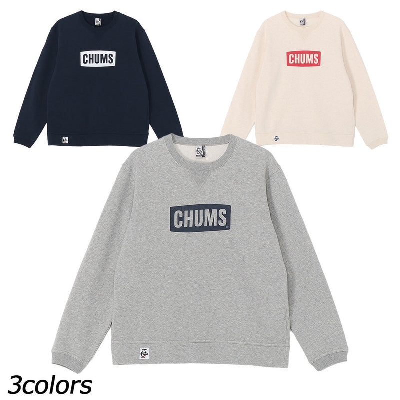 チャムス チャムスロゴクルートップ CH00-1516 トレーナー スウェット 裏起毛 ユニセックス 定番 人気 親子お揃い