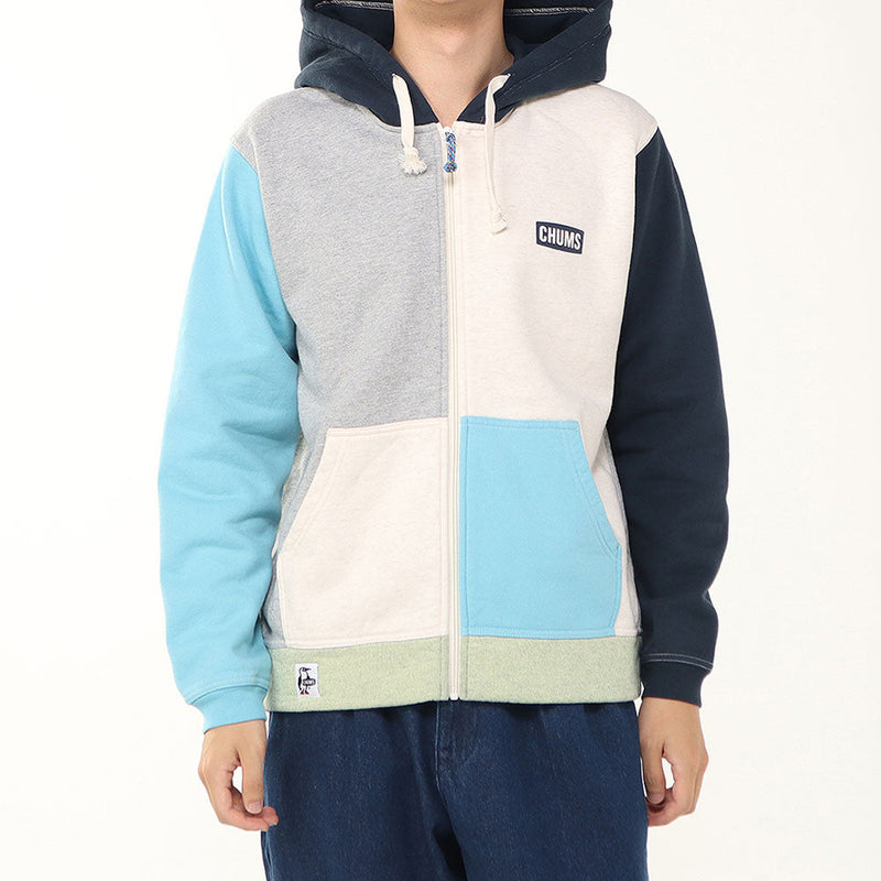 チャムス ブービーロゴジップパーカー CH00-1522 パーカー スウェット 裏起毛 ユニセックス 親子お揃い