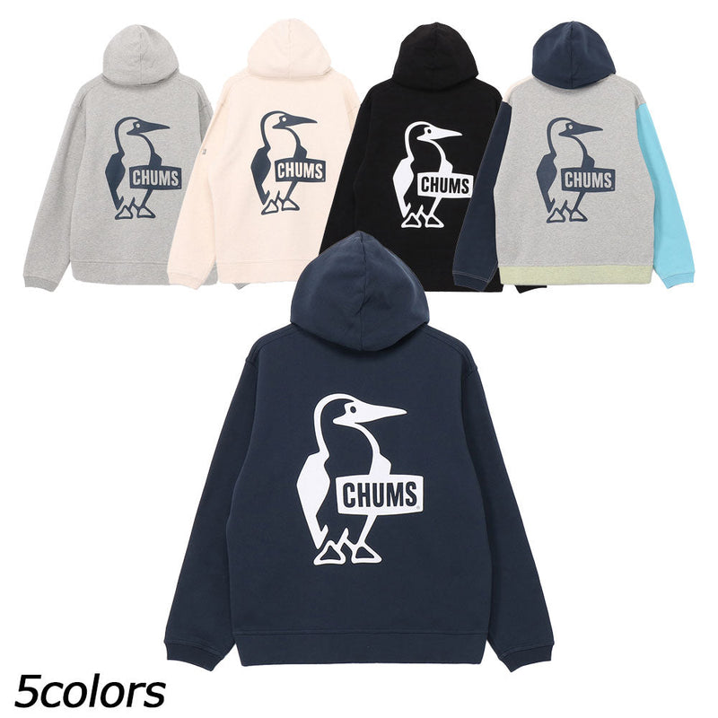 チャムス ブービーロゴジップパーカー CH00-1522 パーカー スウェット 裏起毛 ユニセックス 親子お揃い