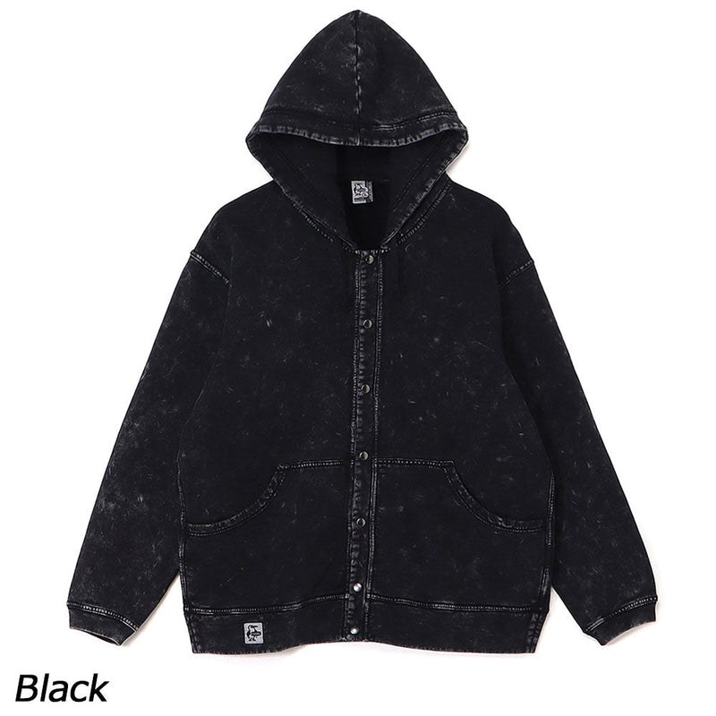 チャムス キャニオンランズフルスナップフーデッドハリケーントップ CH00-1530 トレーナー スウェット 裏起毛 オーバーサイズ ユニセックス