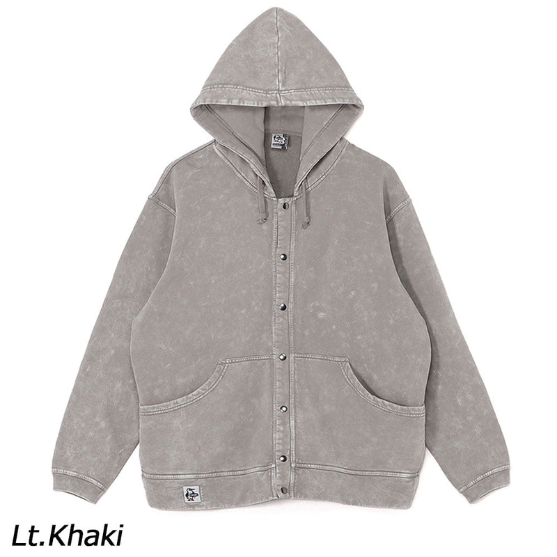 チャムス キャニオンランズフルスナップフーデッドハリケーントップ CH00-1530 トレーナー スウェット 裏起毛 オーバーサイズ ユニセックス