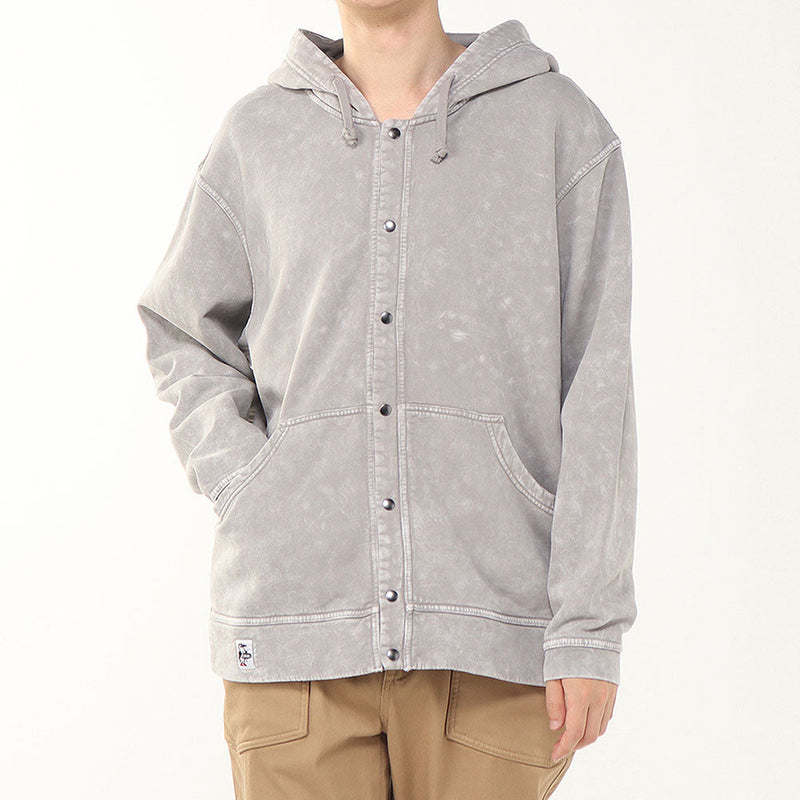 チャムス キャニオンランズフルスナップフーデッドハリケーントップ CH00-1530 トレーナー スウェット 裏起毛 オーバーサイズ ユニセックス