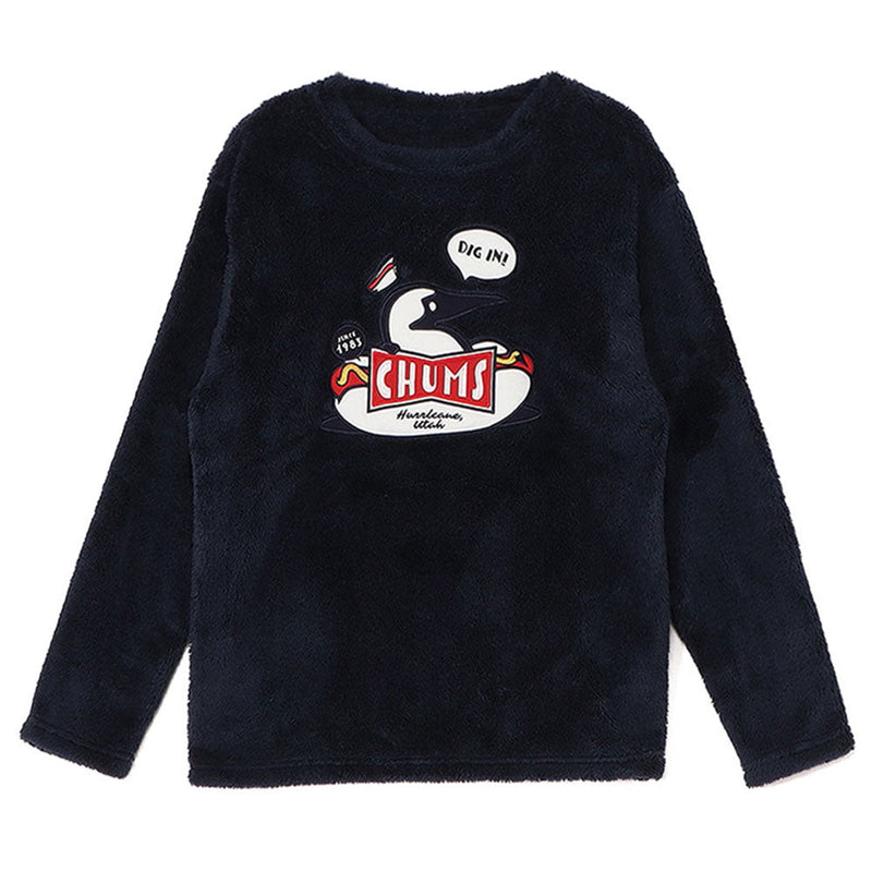 チャムス チャムスホームフリースチラックスウェアセット CH01-2665 フリース ルームウェア 上下セット メンズ