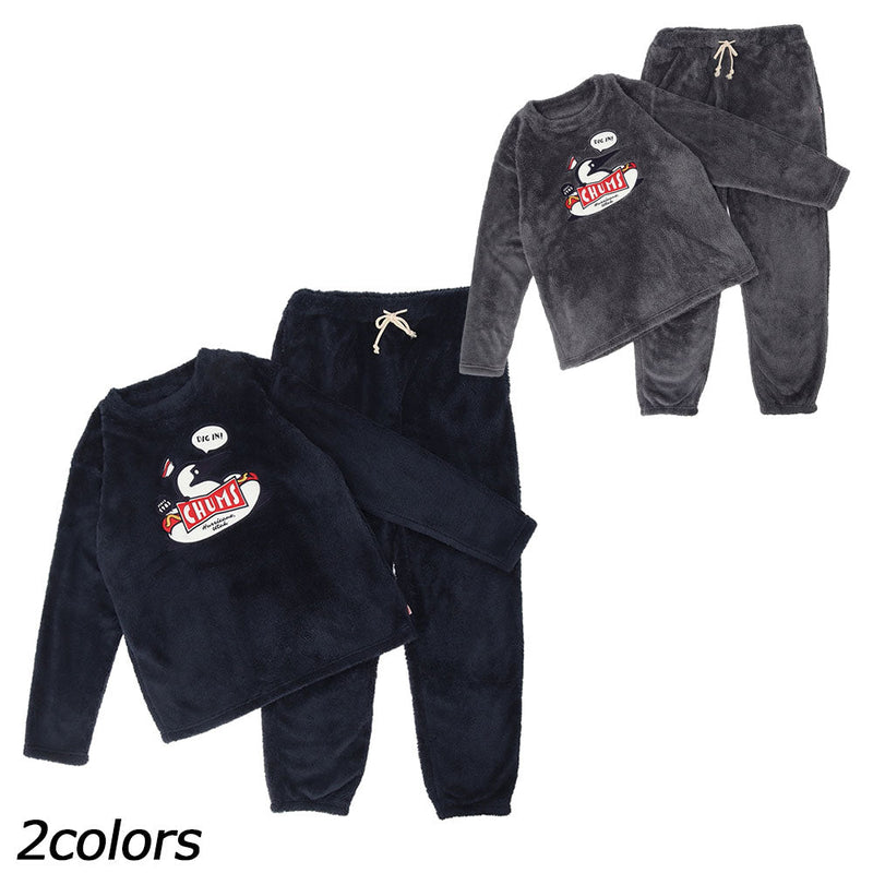 チャムス チャムスホームフリースチラックスウェアセット CH01-2665 フリース ルームウェア 上下セット メンズ