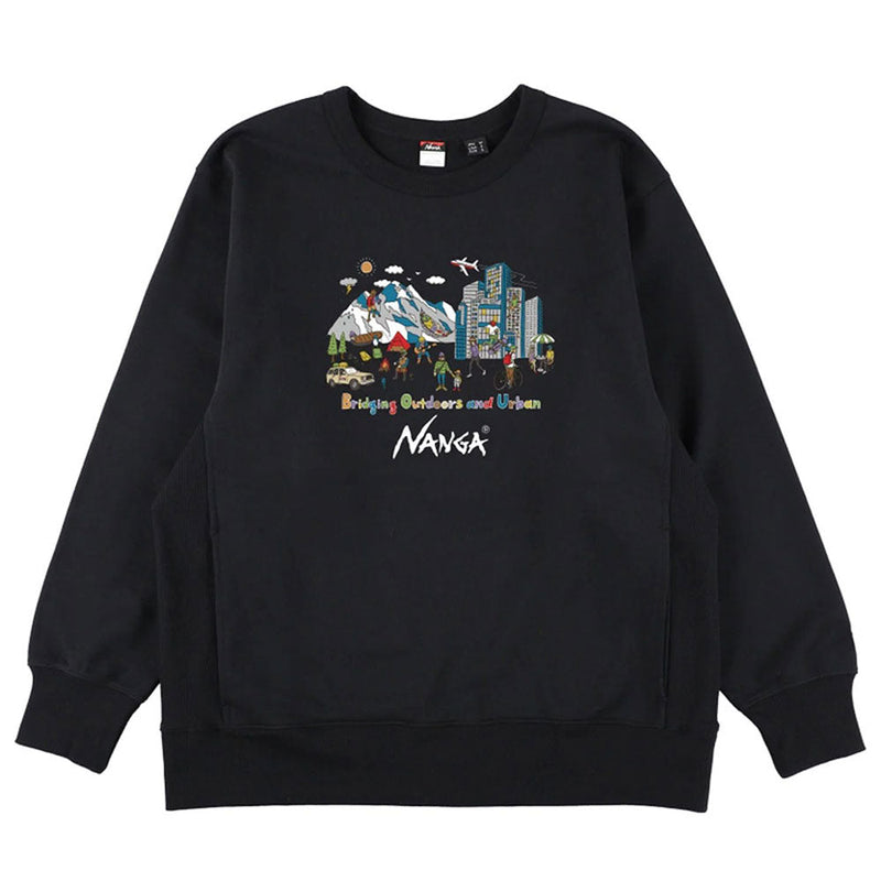 ナンガ エコハイブリッド スウェット/BOU1 トレーナー スウェット ユニセックス