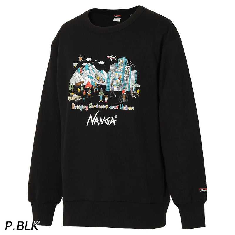 ナンガ エコハイブリッド スウェット/BOU1 トレーナー スウェット ユニセックス