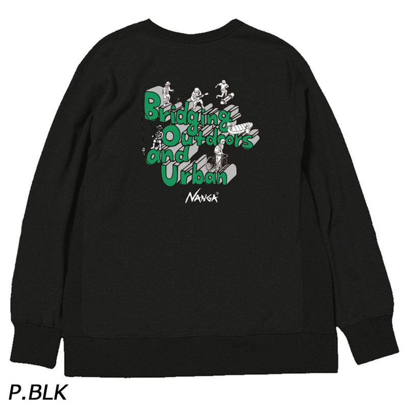 ナンガ エコハイブリッド スウェット/BOU2 トレーナー スウェット ユニセックス